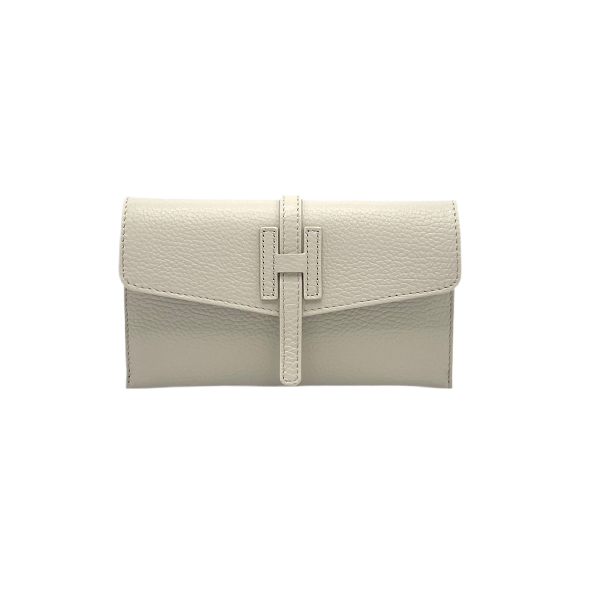 Genuine leather mini clutch bag, Made in Italy