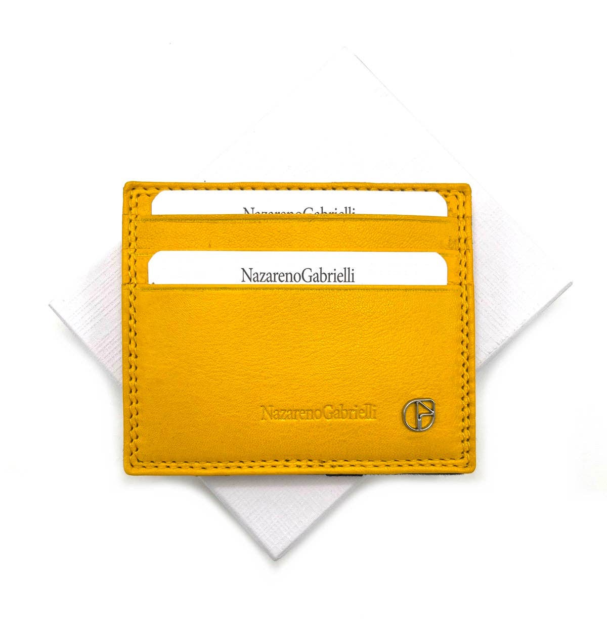 N. Gabrielli Genuine Leather Card Holder