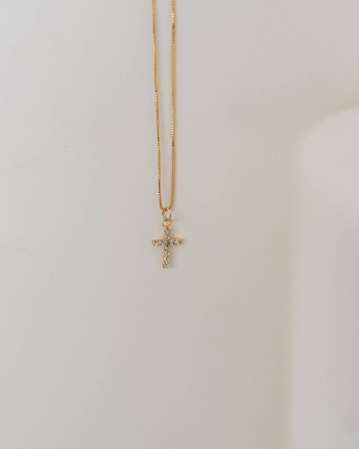 Diamond Cross Necklace