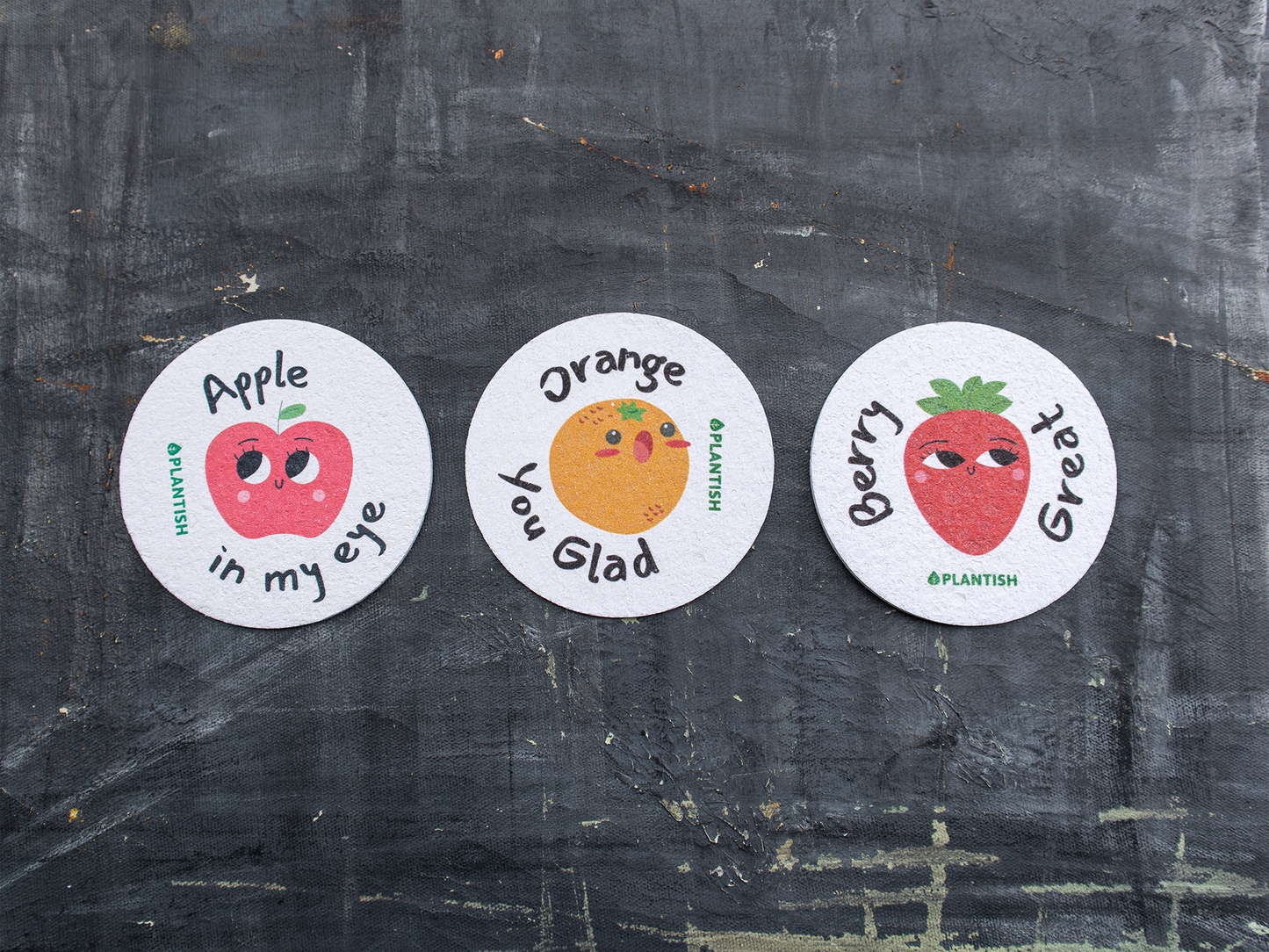 Set of 3 Pep Talk Pop up Sponges