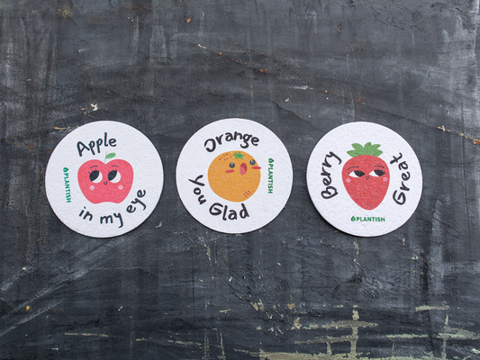 Set of 3 Pep Talk Pop up Sponges