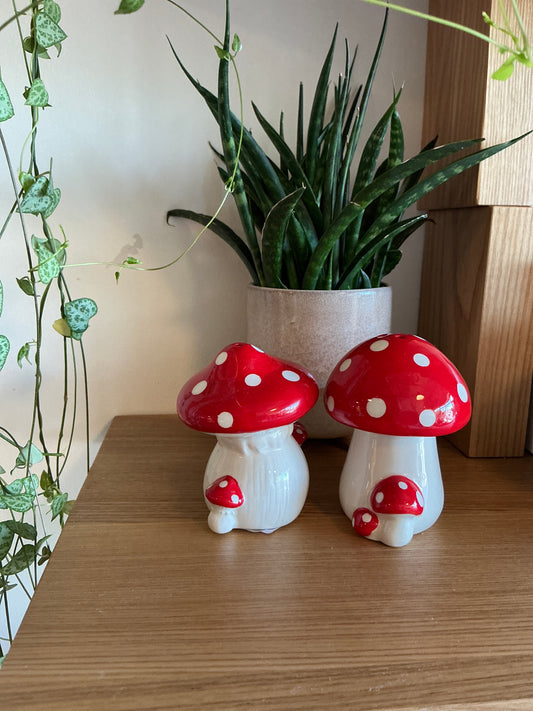 Mushroom Salt & Pepper Shakers