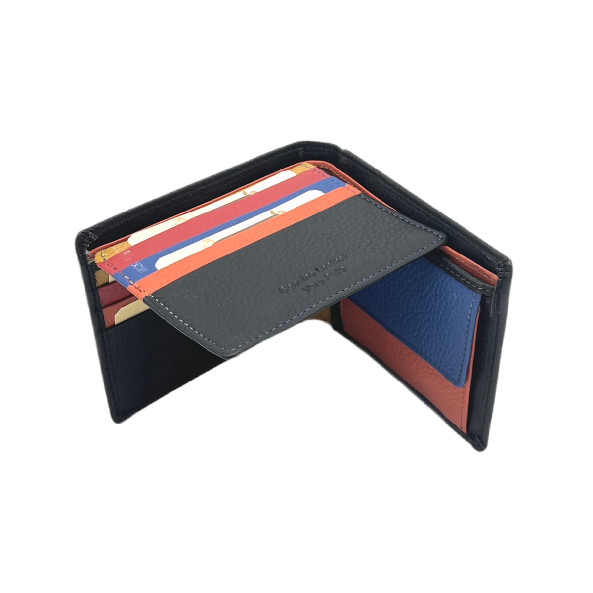 Genuine leather wallet mens