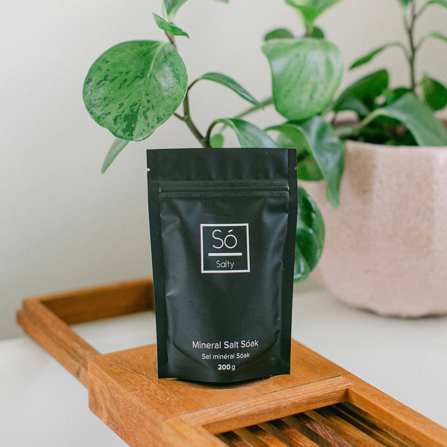 Salty (Essential Oil) Bath Soak