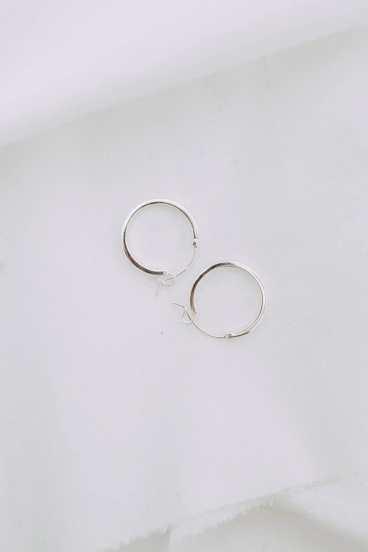 Classic Hoops - Sterling Silver