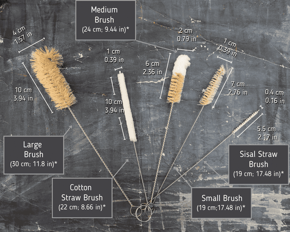 Plantish: Bottle Brush Set