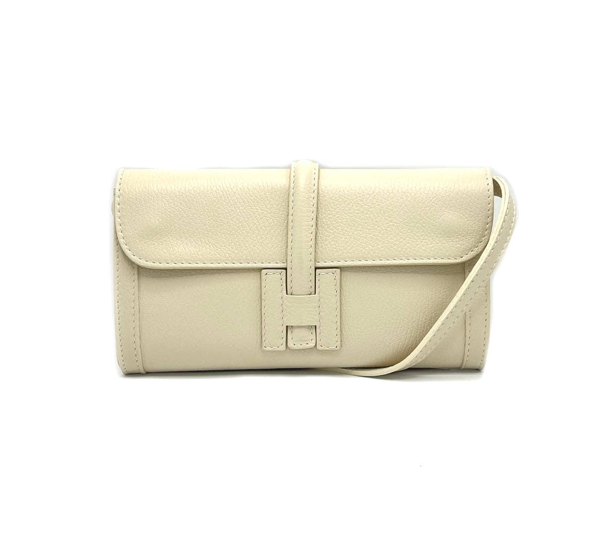 Genuine leather clutch bag, Made in Italy