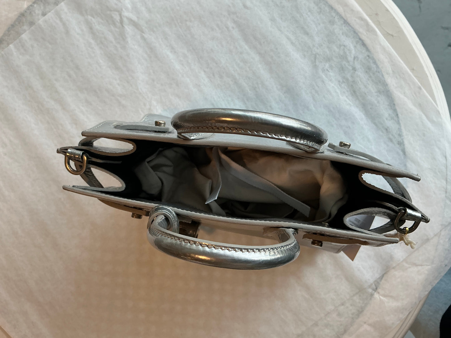 St.Laurent Metallic Mini Sac De Jour