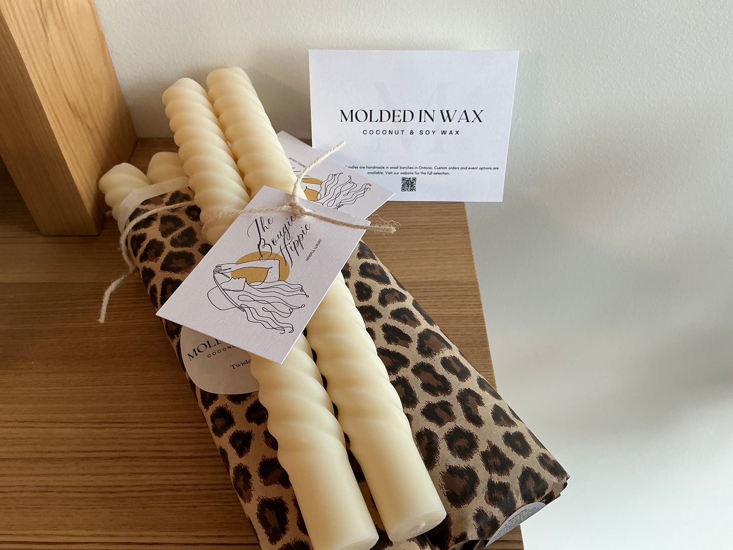 Molded In Wax Candles