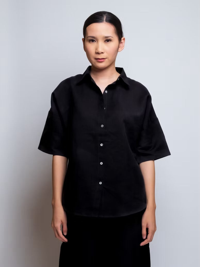 DELTA: Linen Oxford Shirt