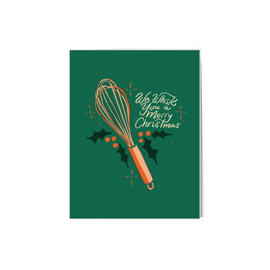 We whisk you a merry Christmas