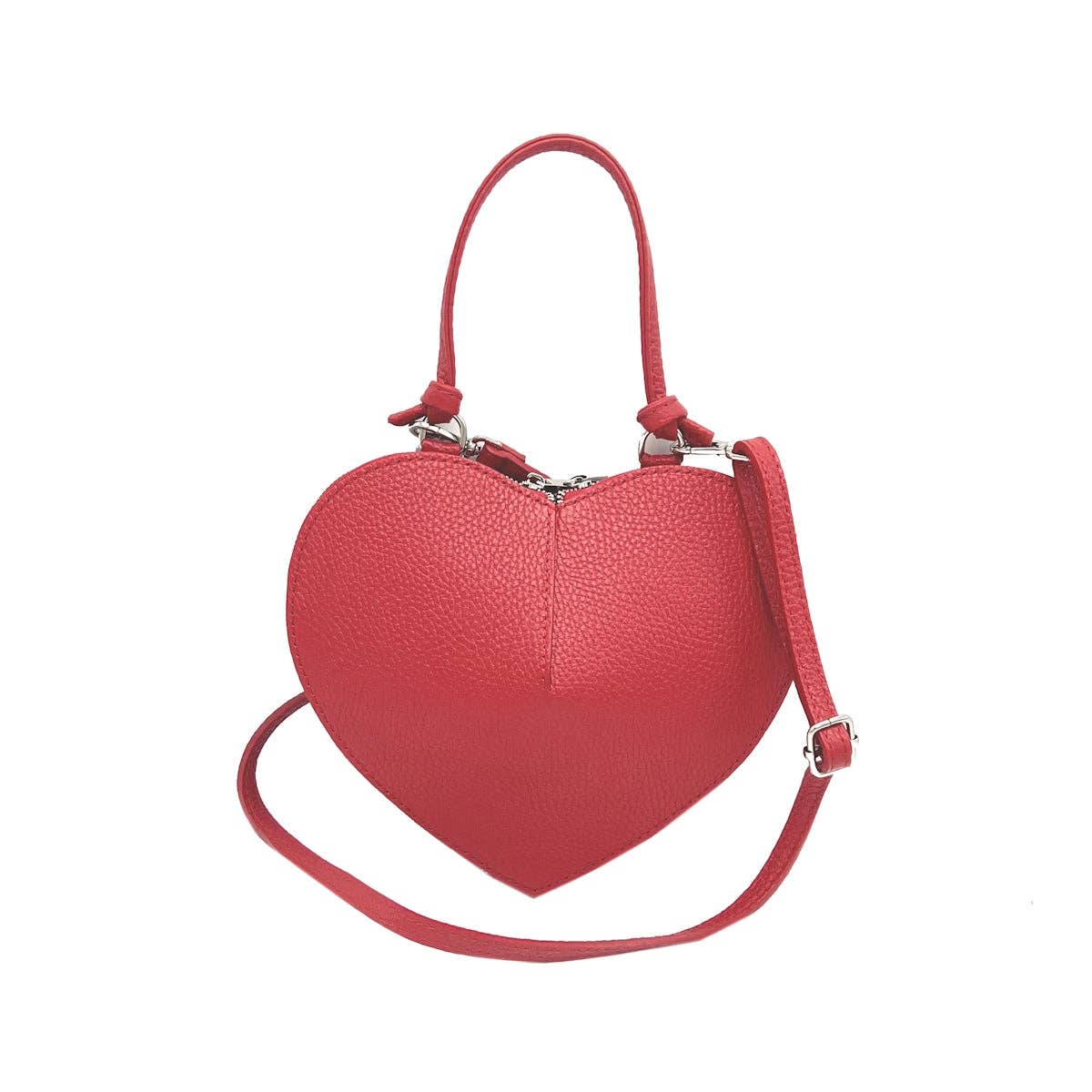 Heart Bag Genuine leather shoulder bag