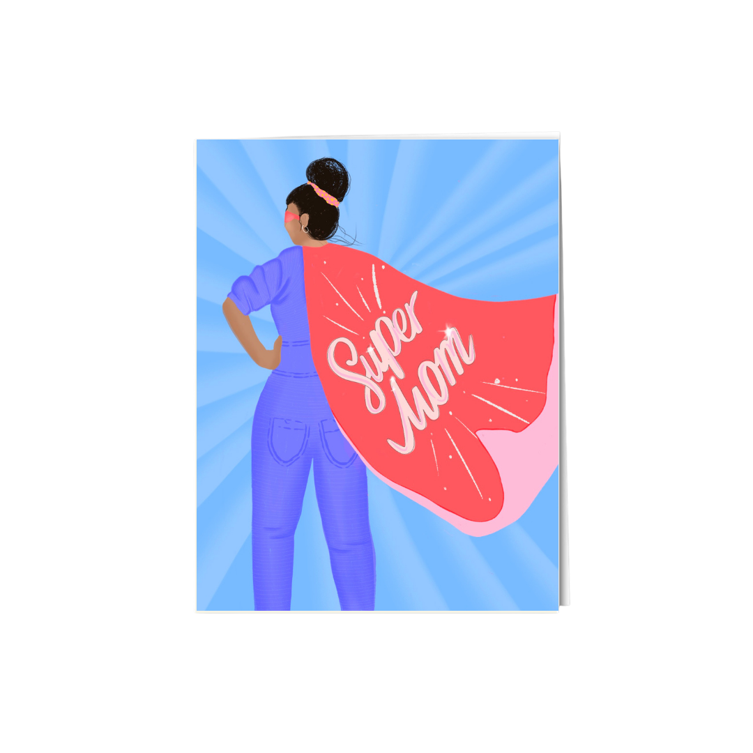Super Mom Mother's Day Card