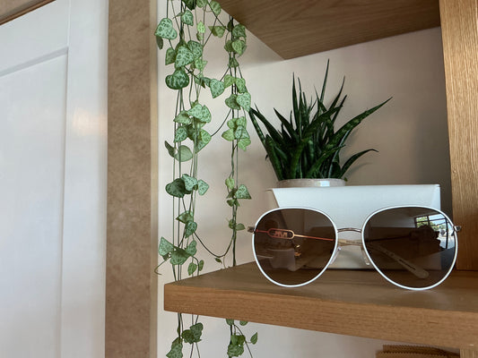 Michael Kors Sunglasses Round/White