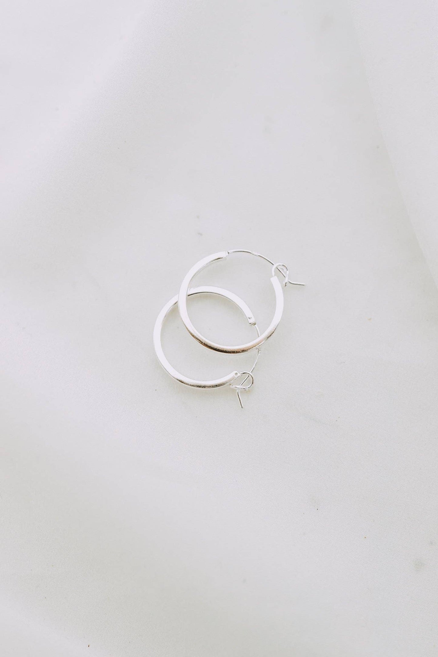 Classic Hoops - Sterling Silver