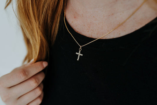 Diamond Cross Necklace