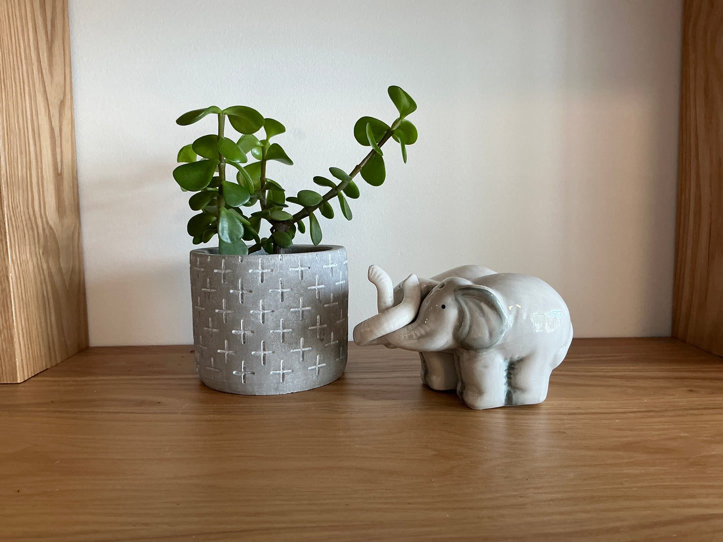 Hugging Elephant Salt and Pepper Shakers