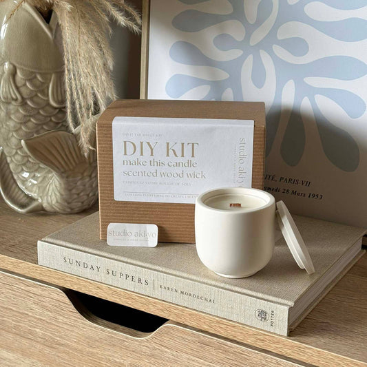 Rose Peony Soy Candle DIY Making Kit | Moms Gift | Valentine