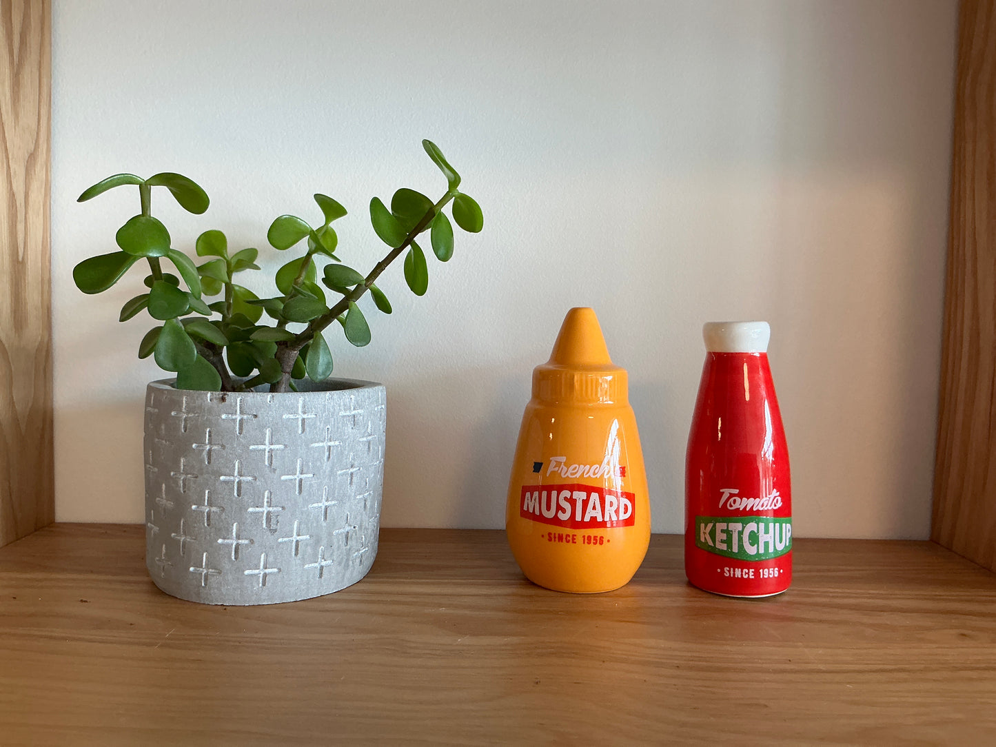 Ketchup & Mustard Salt & Pepper Shakers