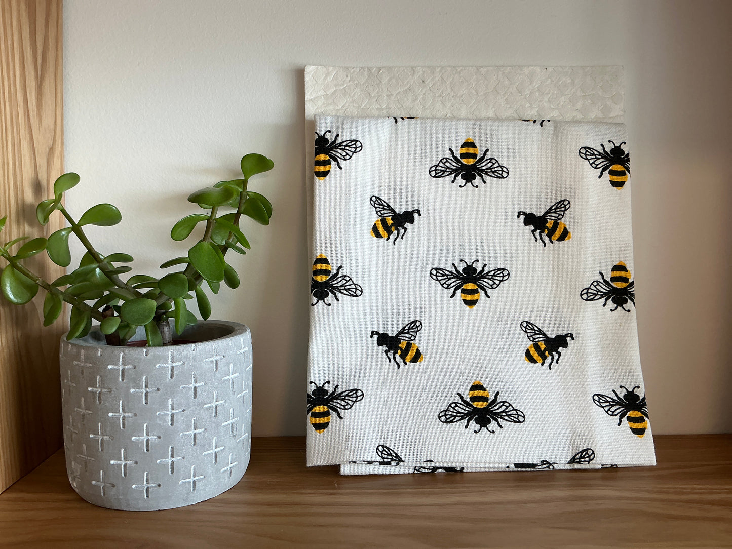 Kombo kitchen towel & Swedish dishcloth set