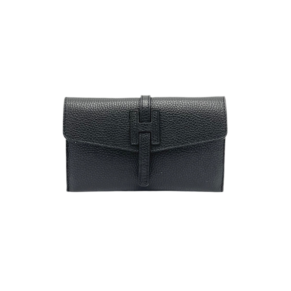 Genuine leather mini clutch bag, Made in Italy