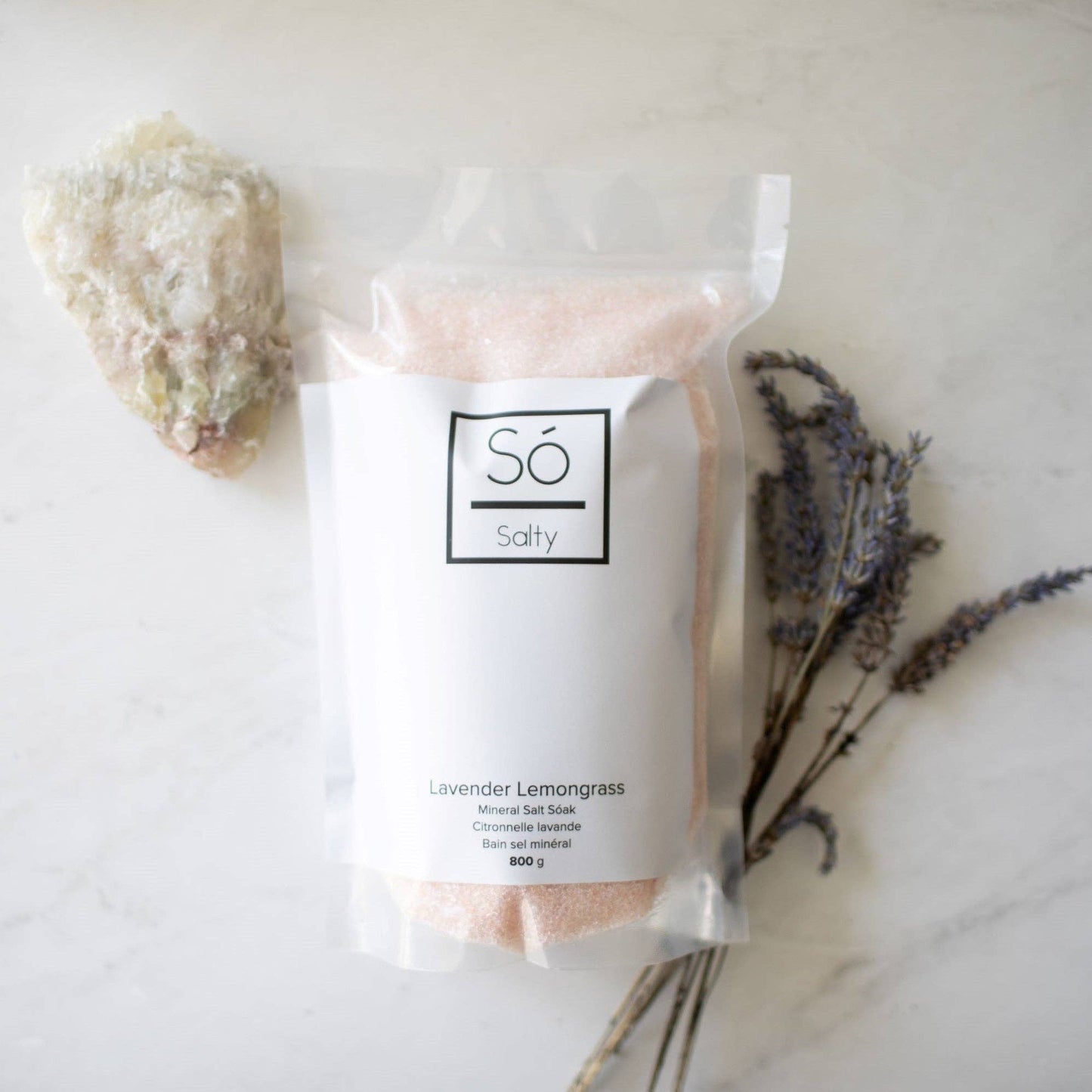 Salty (Essential Oil) Bath Soak