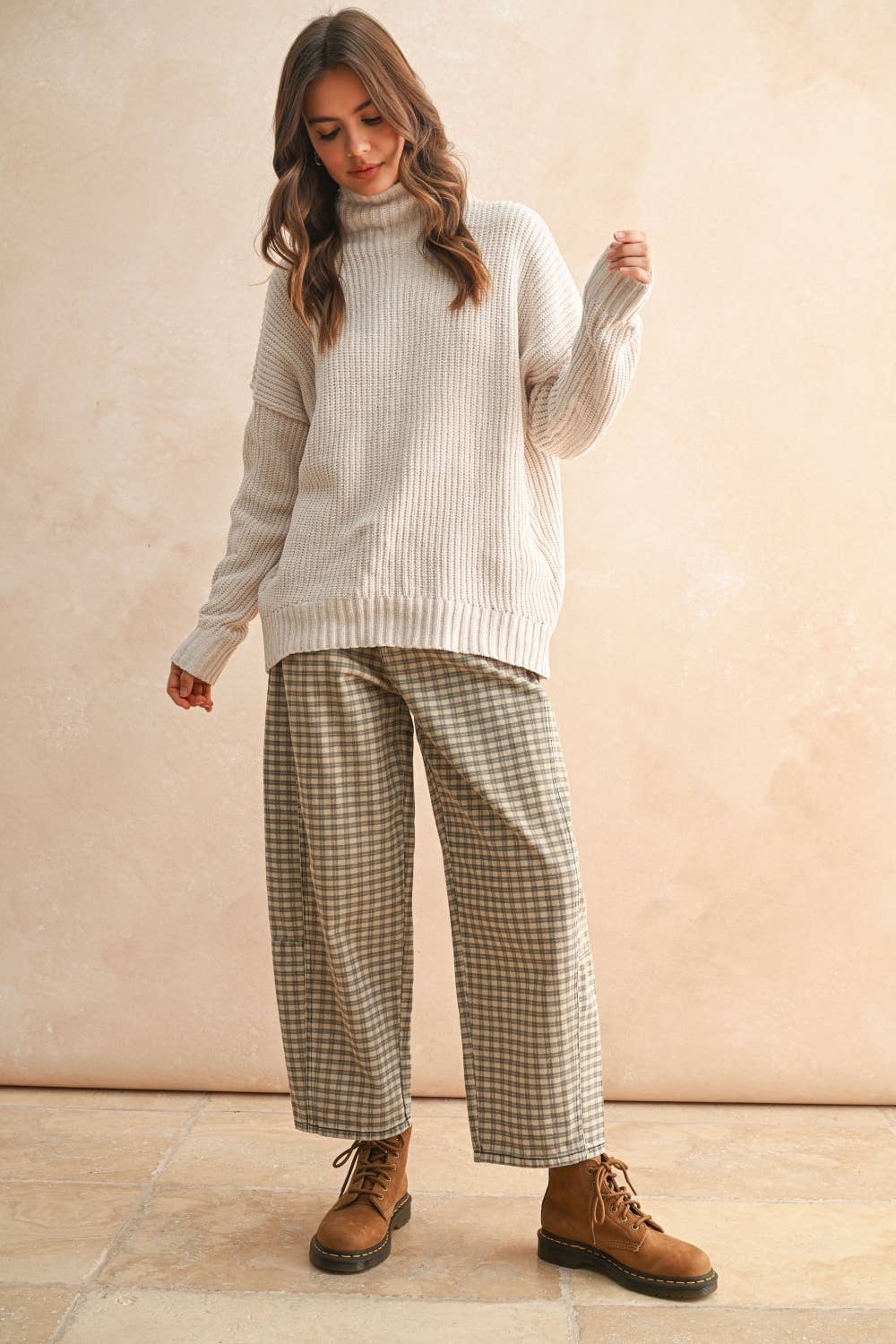 Chloe: Chenille High Neck Sweater