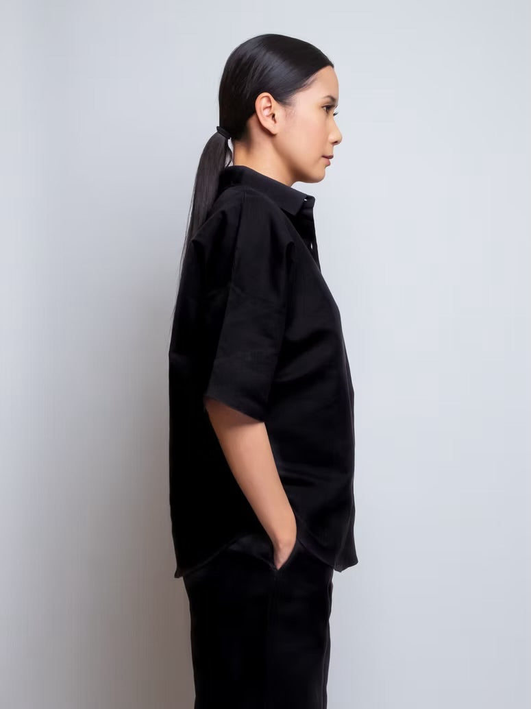 DELTA: Linen Oxford Shirt