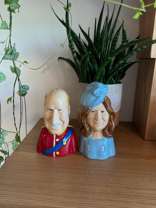 William & Kate Salt & Pepper Shakers