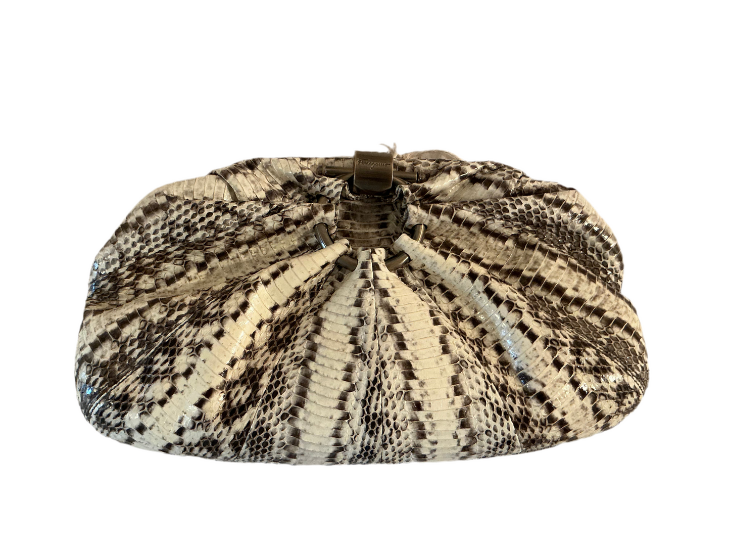 Ferragamo Clutch Snakeskin