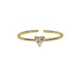 DAINTY HEART RING