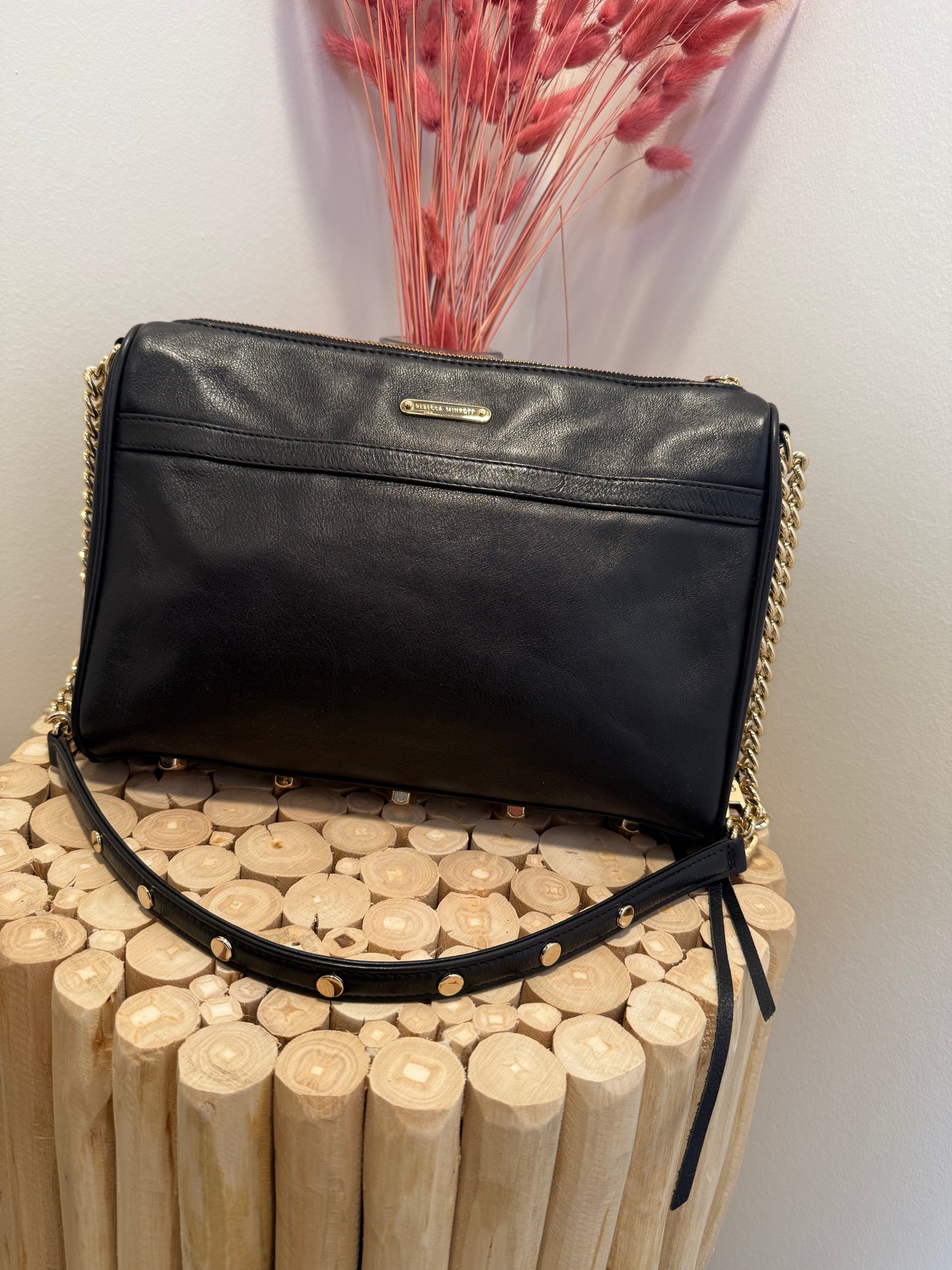 Rebecca Minkoff Black Leather Crossbody