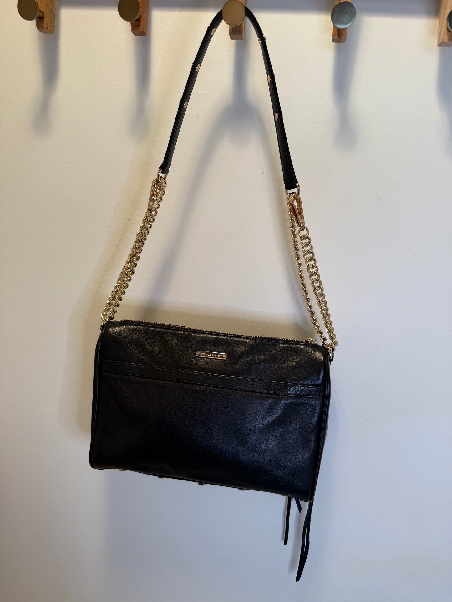 Rebecca Minkoff Black Leather Crossbody