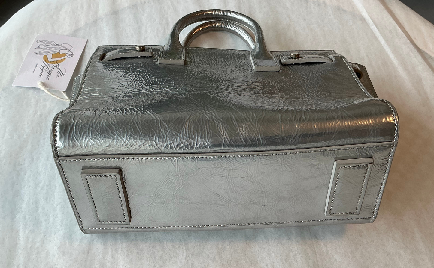 St.Laurent Metallic Mini Sac De Jour