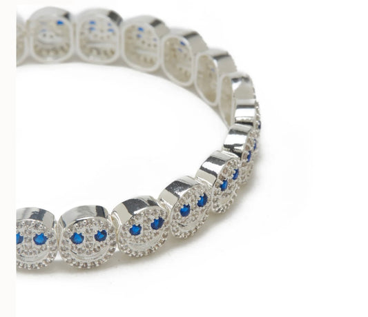 Lisa Gozlan: Happy Face Bracelet 7”