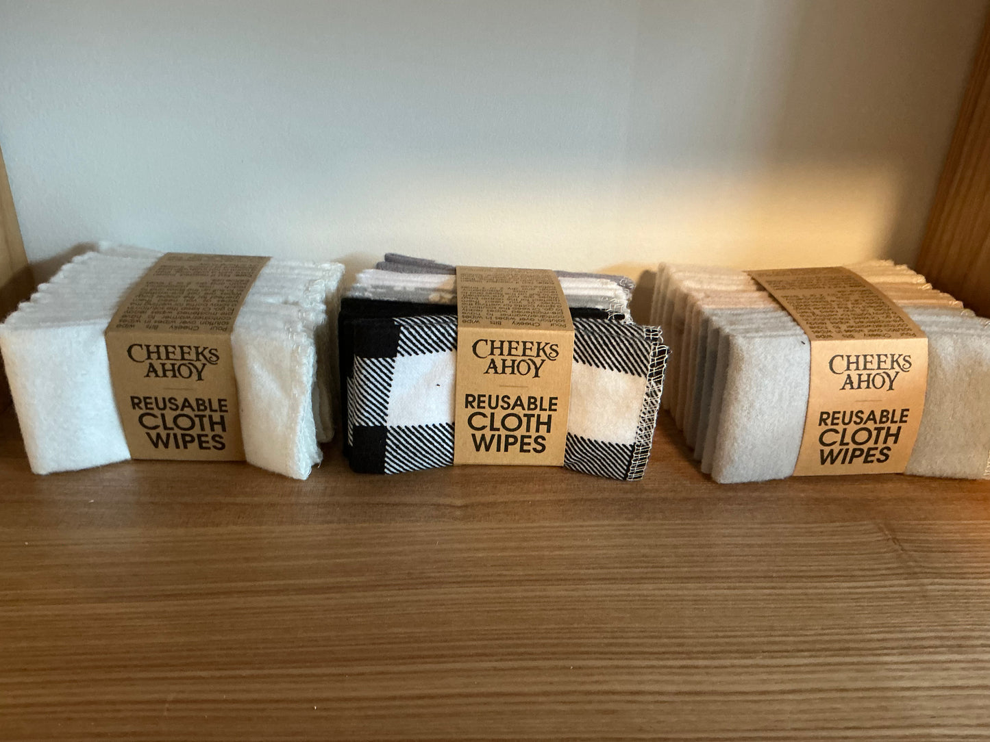 Cheeks Ahoy cloth wipes
