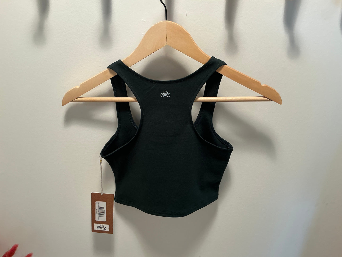Deluxe High Crop Top: Downtown Betty