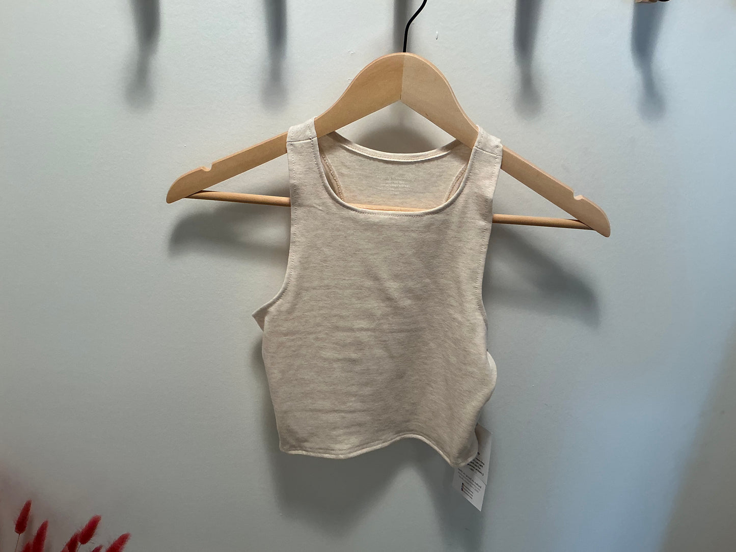 Deluxe High Crop Top: Downtown Betty