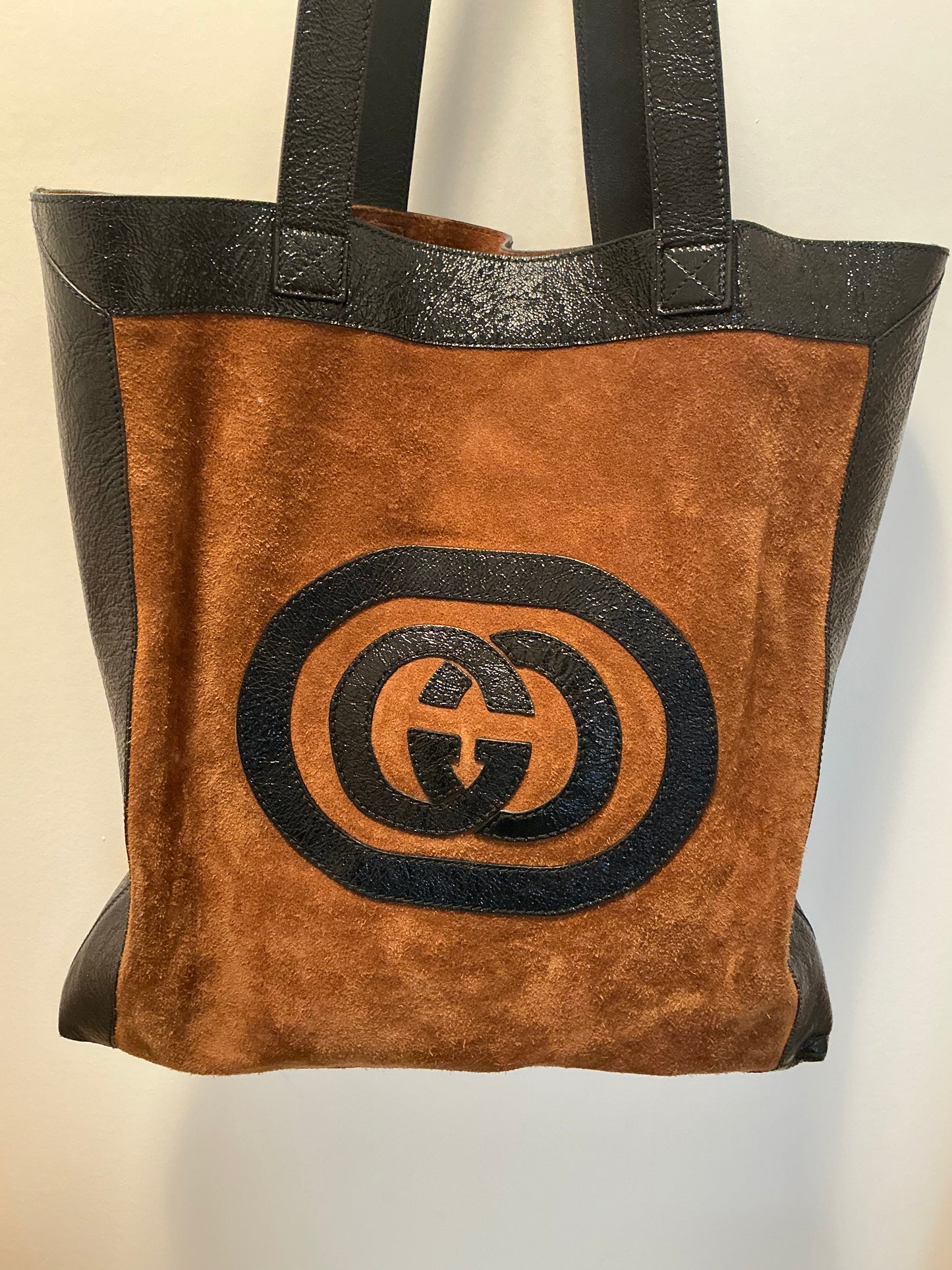 Gucci S/S 2018 Ophidia Suede Tote Bag
