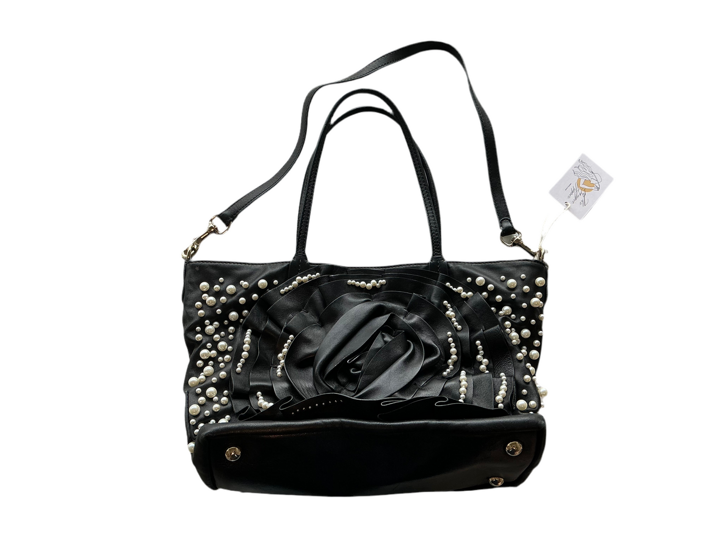 Valentino Petale Bag With Pearls