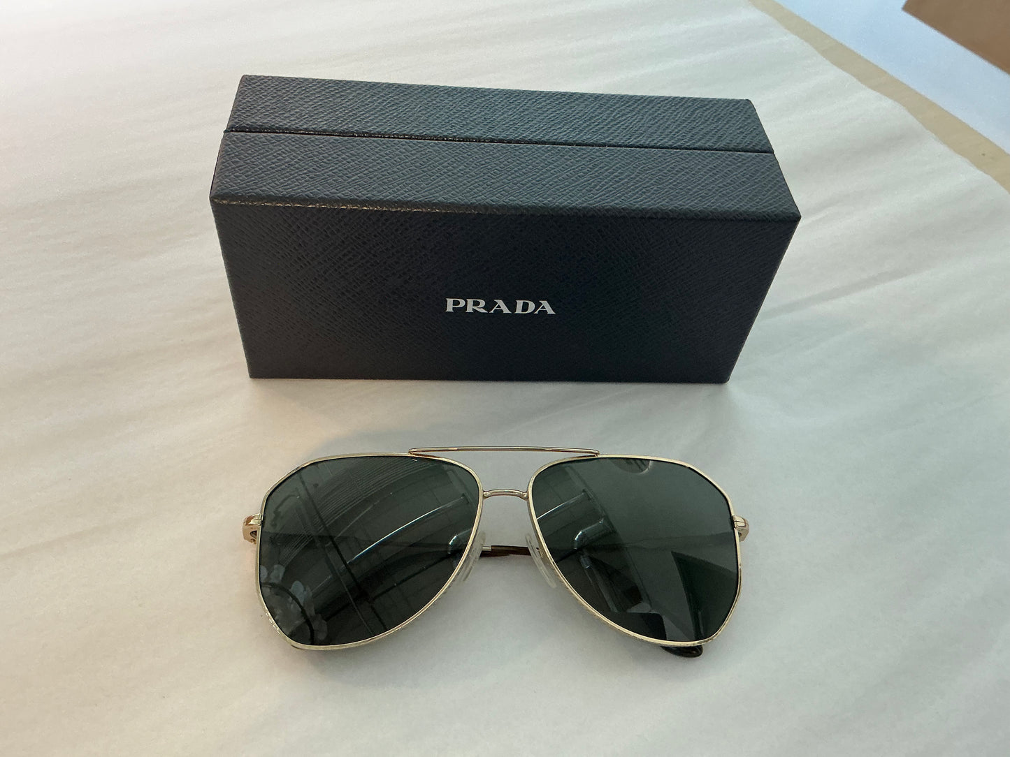 Prada Aviators: PR63y Size 61/14