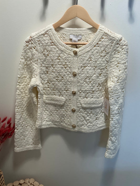 DAISY: Cream Cardigan