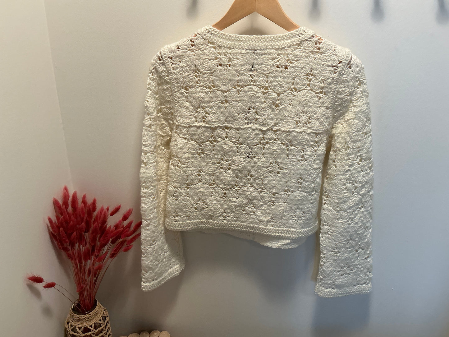 DAISY: Cream Cardigan