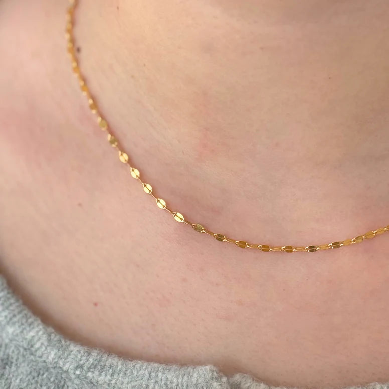DAINTY SPARKLE SHIMMER NECKLACE