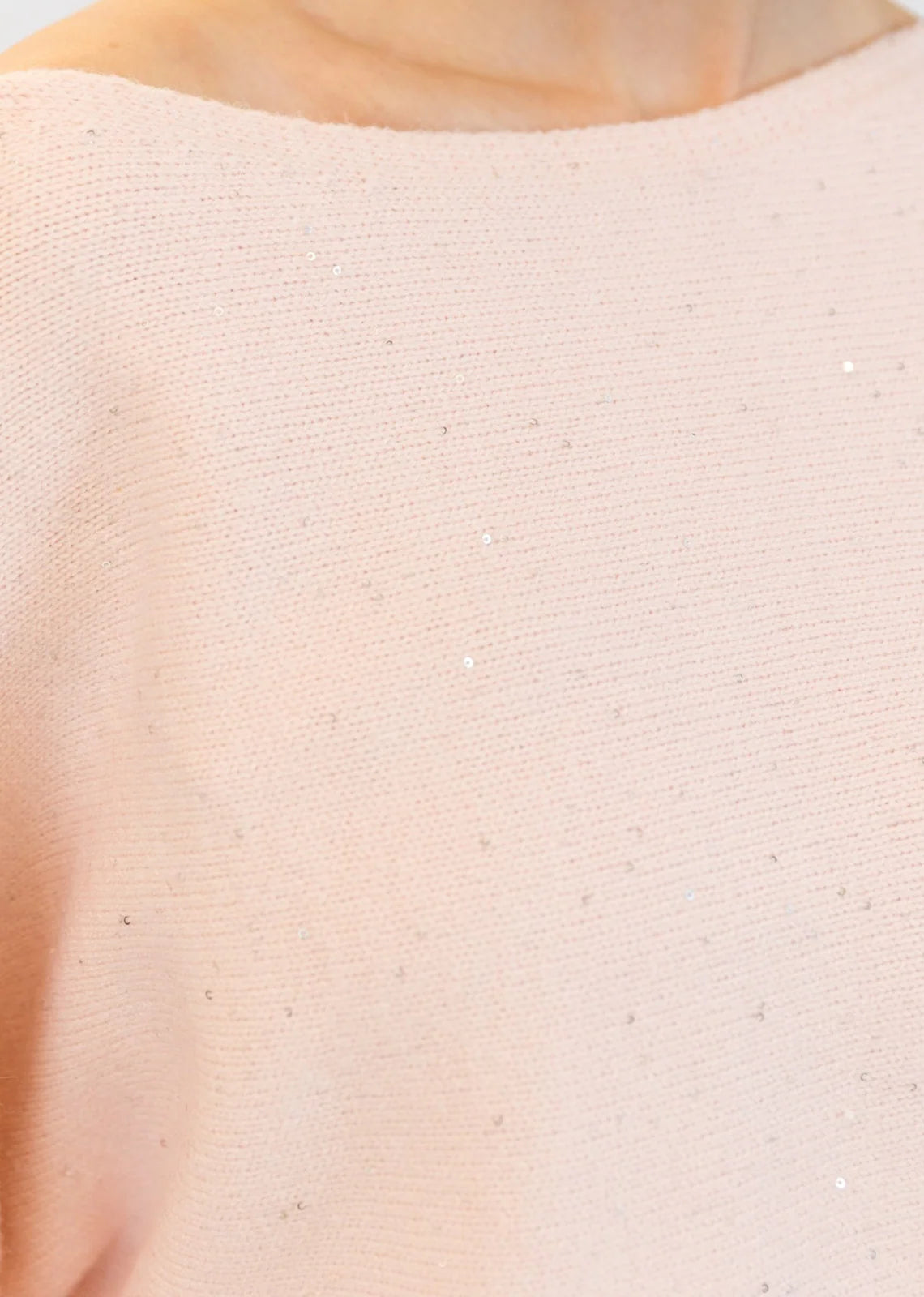 ROSE: Dainty Sequin Sweater