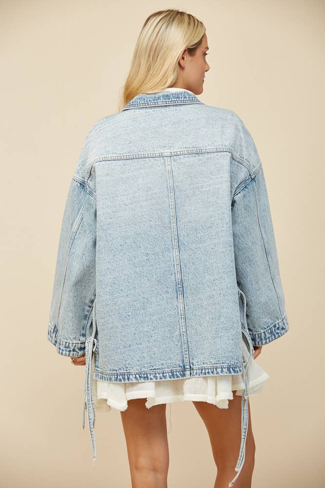 FESTIVAL: Oversized Denim Jacket