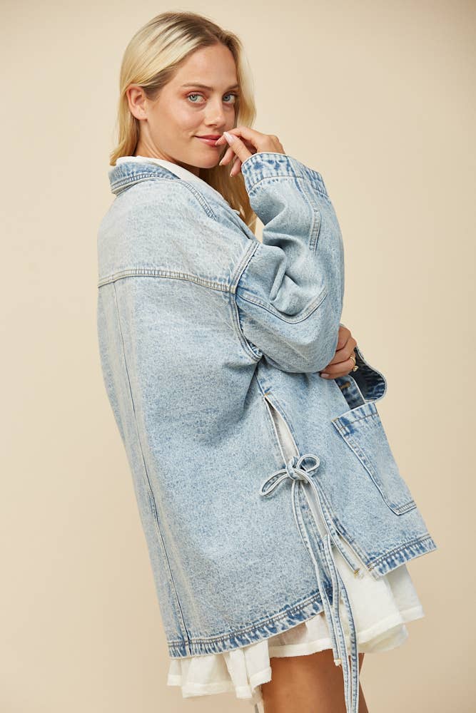 FESTIVAL: Oversized Denim Jacket