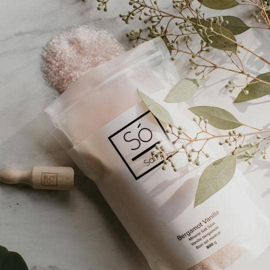 Salty (Essential Oil) Bath Soak