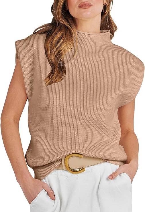 ERIN: Knit Mock Neck