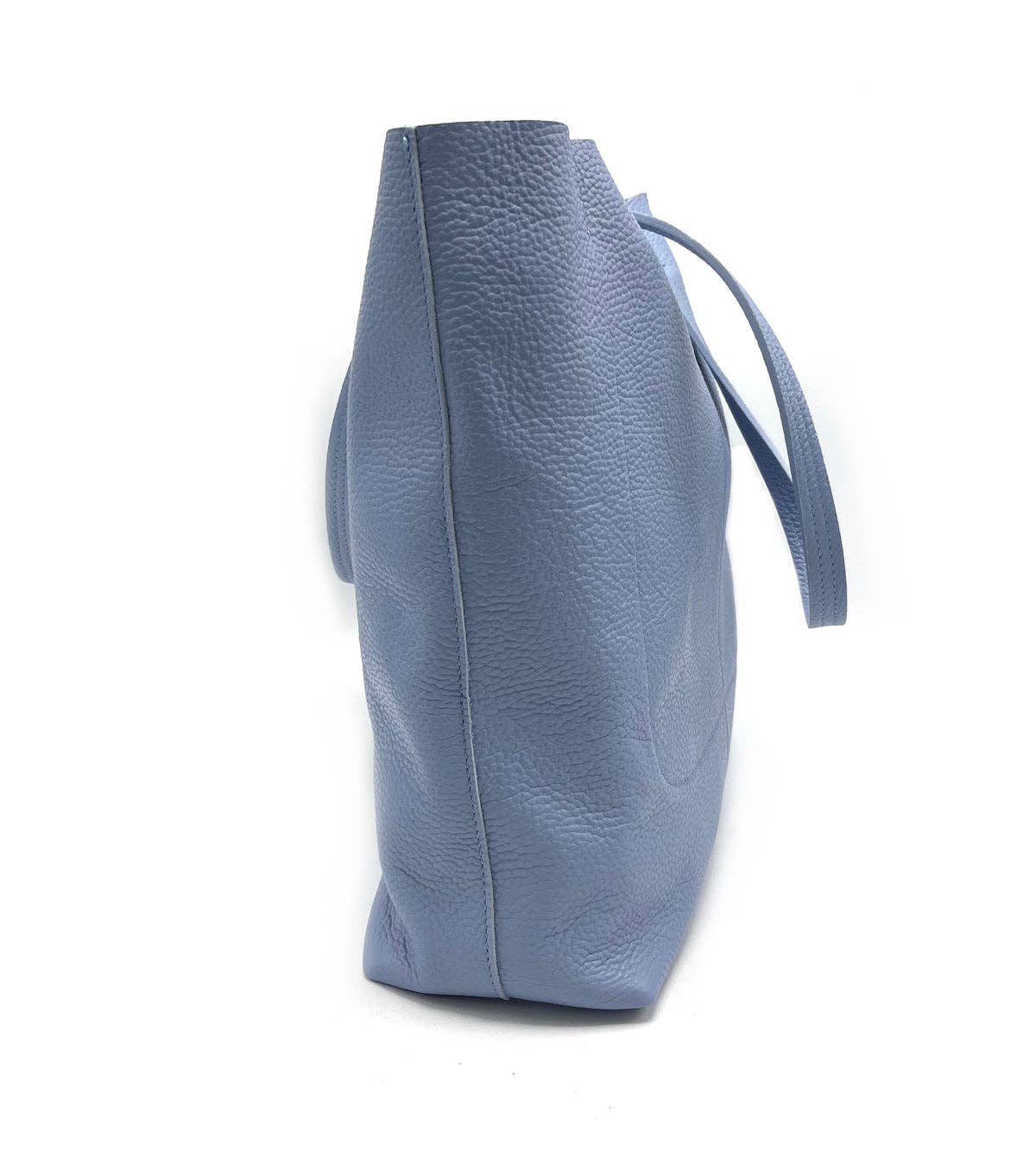 Genuine leather shopping bag,Made in Italy,